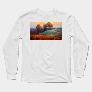 Rusty textured countryside autumn6 Long Sleeve T-Shirt